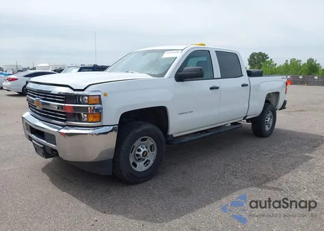 2018 Chevrolet Silverado 2500Hd Wt from USA, damaged, VIN 1GC1KUEG7JF270692